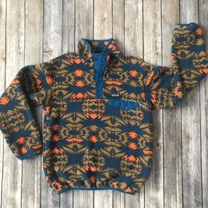 Youth Patagonia Synchilla Snap-T Fleece Pullover
